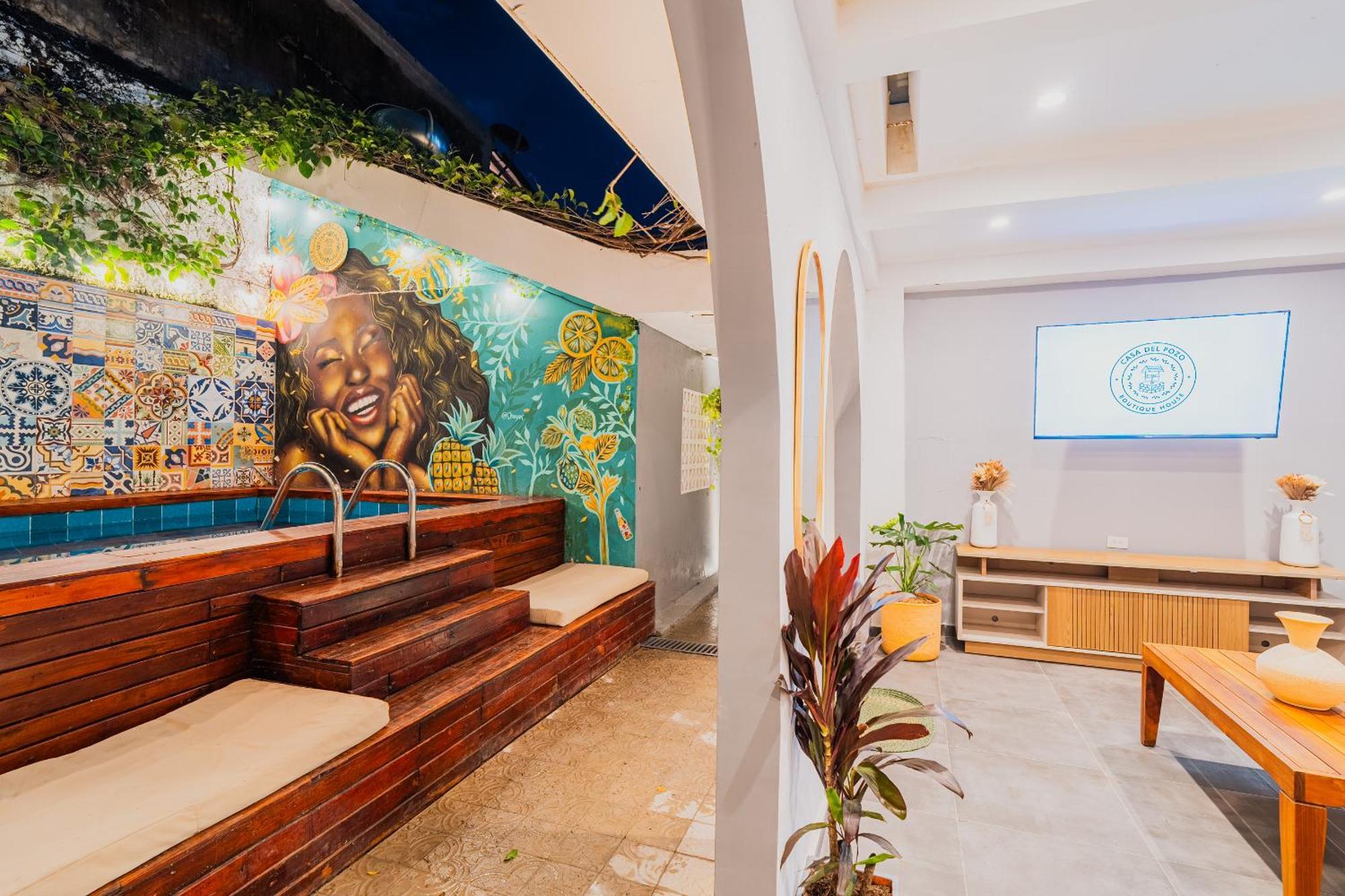 Casa Del Pozo Boutique House Hostel Cartagena ภายนอก รูปภาพ