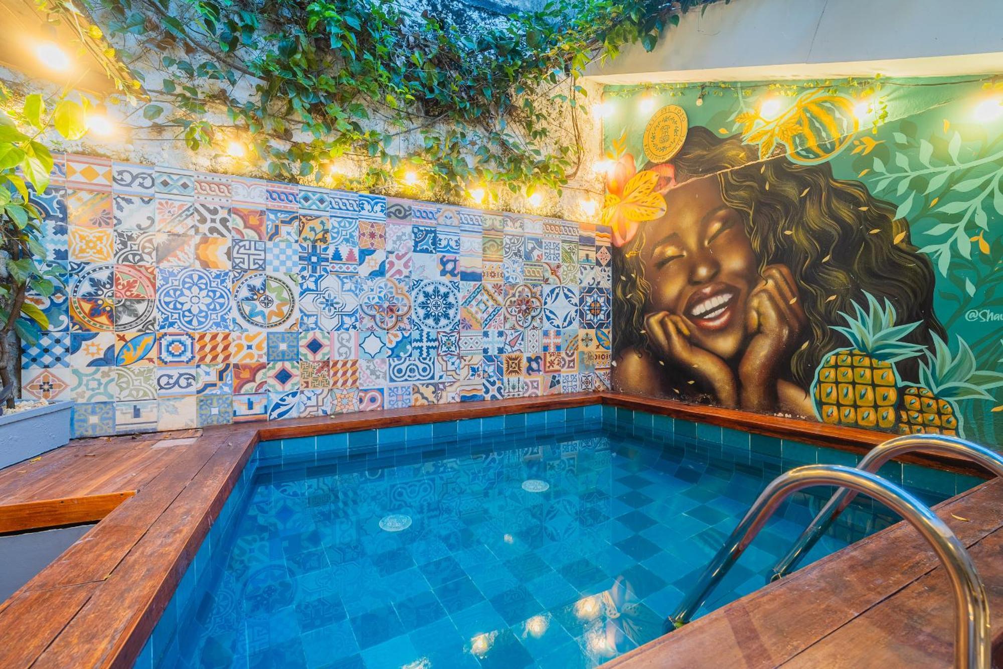 Casa Del Pozo Boutique House Hostel Cartagena ภายนอก รูปภาพ