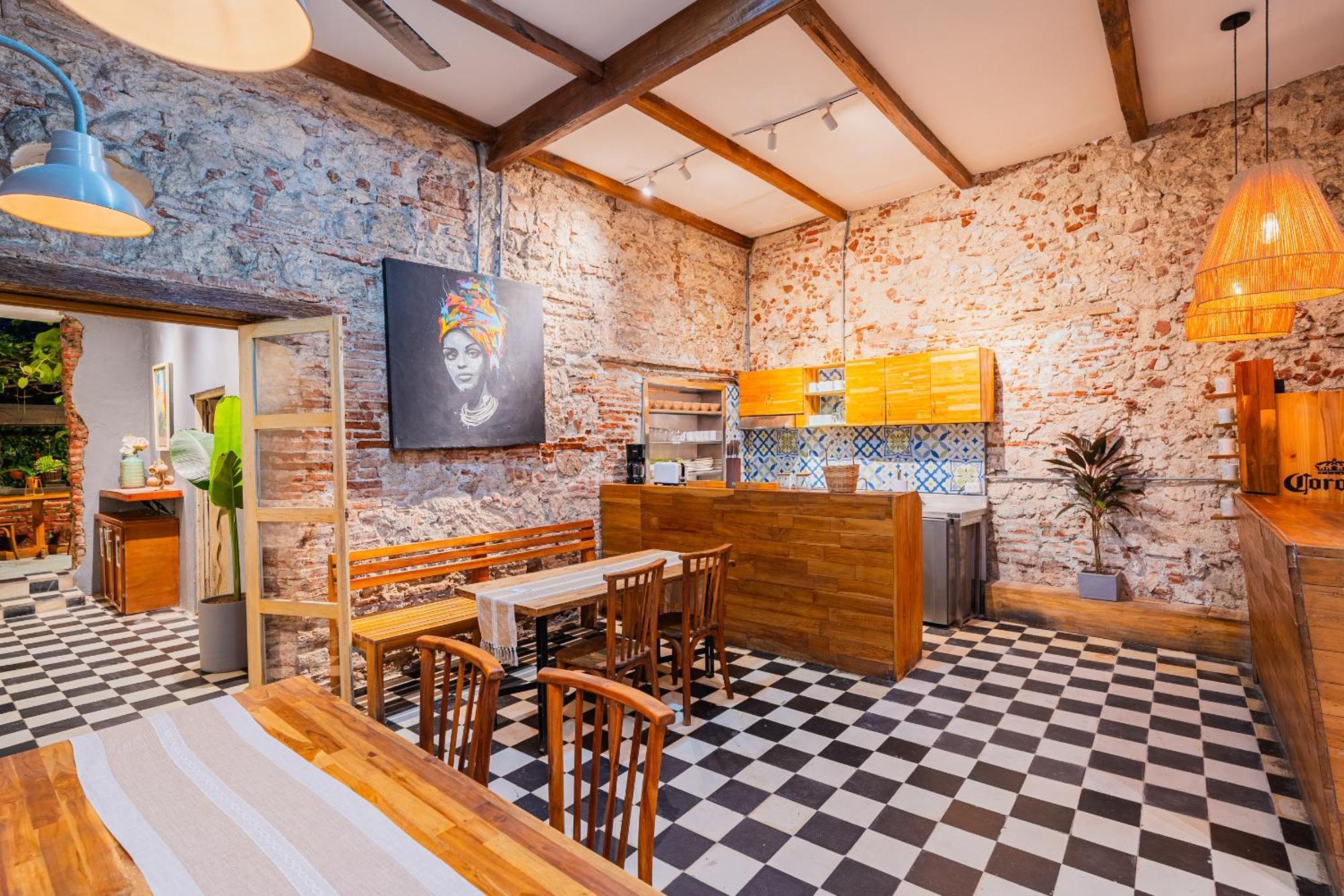 Casa Del Pozo Boutique House Hostel Cartagena ภายนอก รูปภาพ